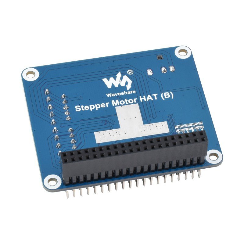 HRB8825 Stepper Motor HAT For Raspberry Pi, Drives Two Stepper