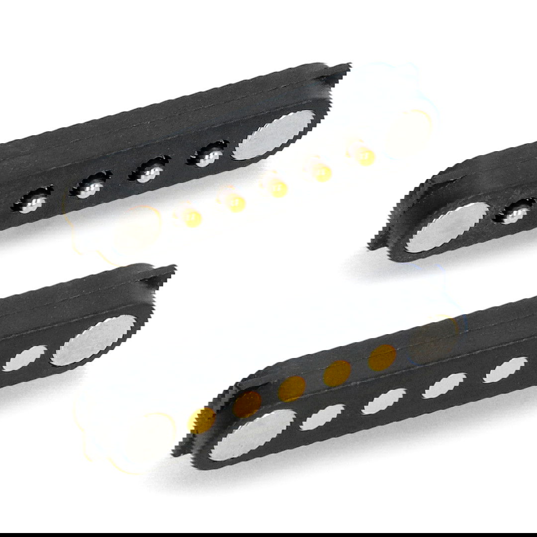 DIY Magnetic Connector - Straight Angle Five Contact Pins