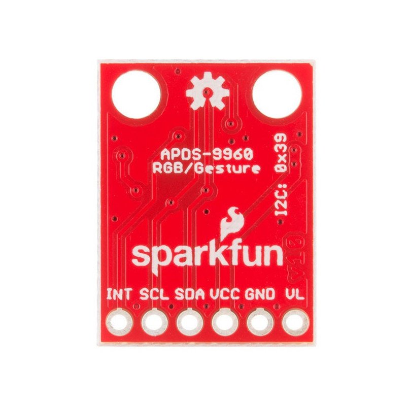 APDS-9960 RGB senzor a detektor gest - SparkFun