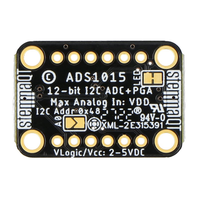 ADS1015 - ADC 12bitový 4kanálový převodník I2C - Adafruit 1083