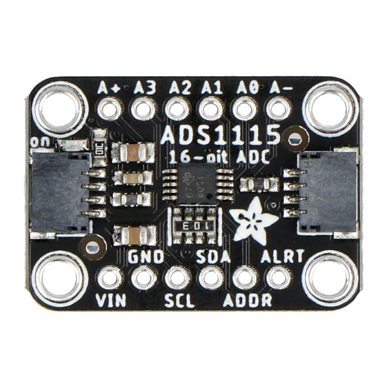 ADS1115 - ADC 16bitový 4kanálový převodník I2C se softwarovým