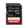 Paměťová karta SanDisk Extreme Pro SDXC 64 GB 170 MB / s, třída - zdjęcie 2