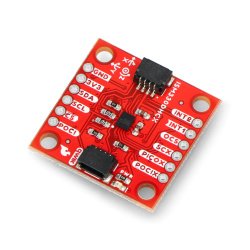 SparkFun 6 DoF IMU - ISM330DHCX - 3osý akcelerometr a gyroskop - Sp...