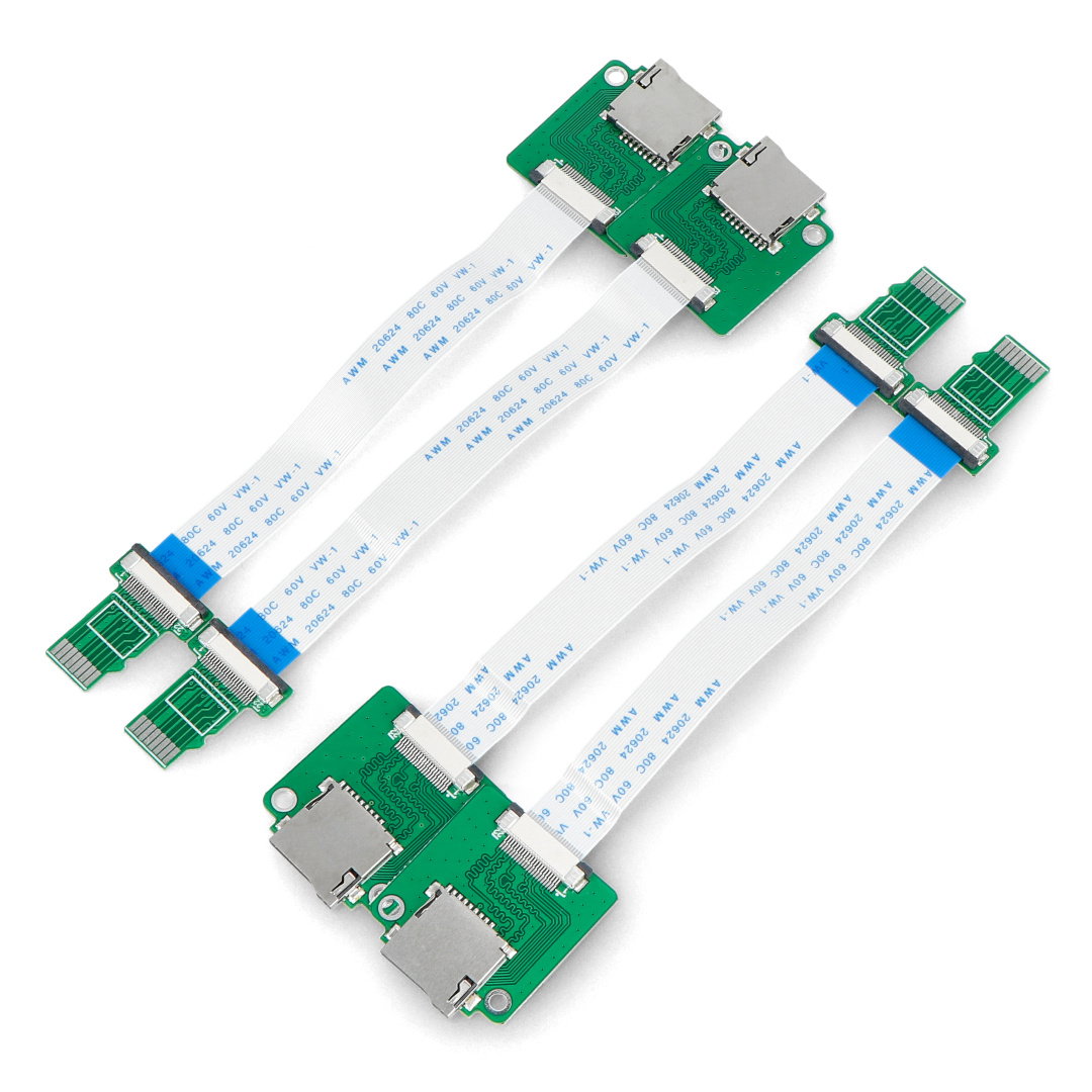 Prodloužení slotu pro MicroSD kartu - 15 cm - 4ks - Uctronics U6192