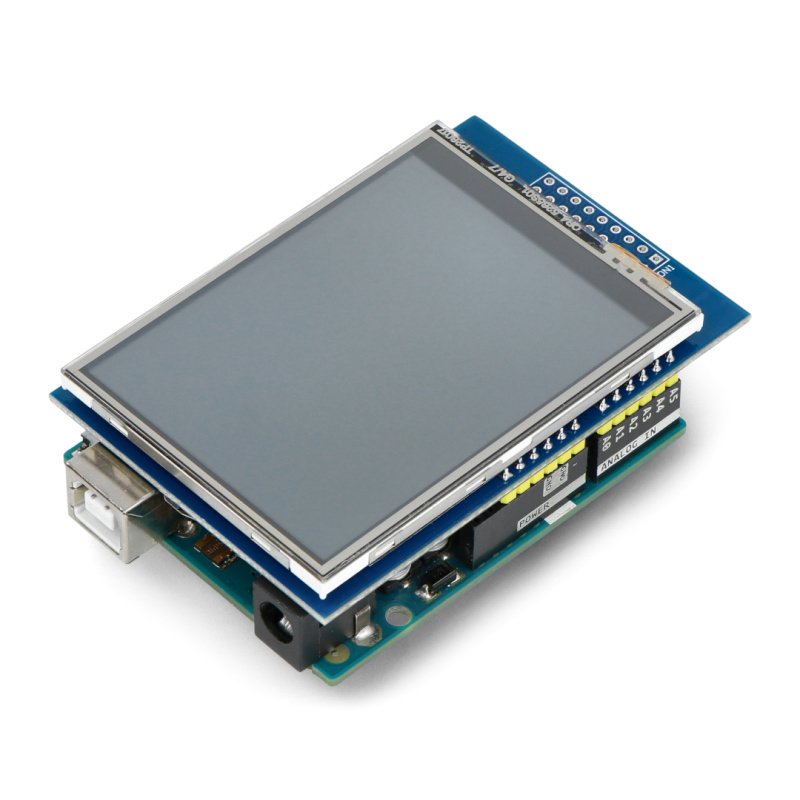 Dotykový LCD TFT 2,8 '' 320x240px 8 bit se čtečkou microSD -