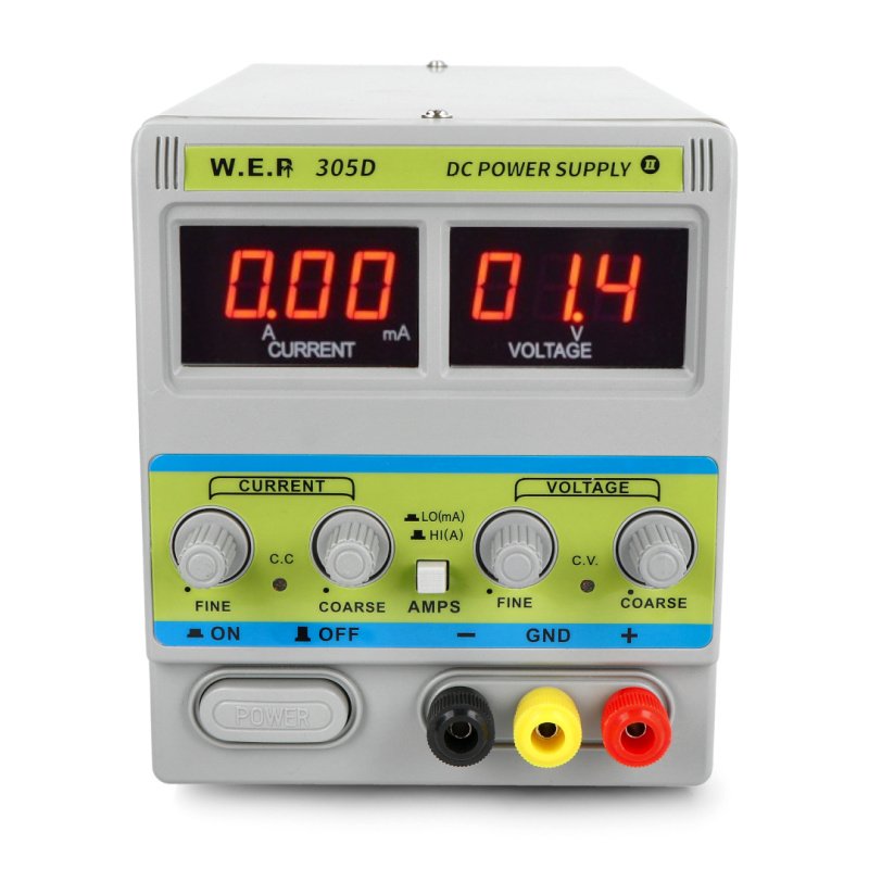 Laboratorní zdroj WEP PS-305D II 30V 5A