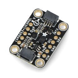 LSM6DS3TR-C + LIS3MDL 9DOF IMU - akcelerometr, gyroskop a I2C magne...