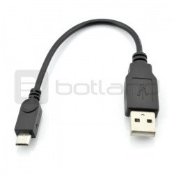 USB A - microUSB Goobay - B kabel 0,1 m
