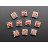 Kailh CHOC Low Profile Red Linear Key Switches - 10-pack - zdjęcie 3