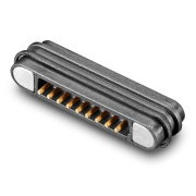 DIY Magnetic Connector - Straight 9 Contact Pins - 2.2mm Pitch