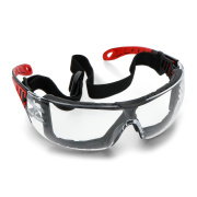 Okulary ochronne bezbarwne z paskiem YT-73700