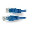 Patchcord Ethernet UTP 5e 3m - modrý - zdjęcie 1
