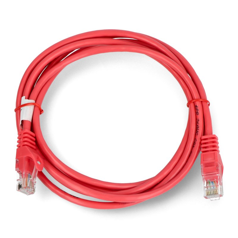 Lanberg Ethernet Patchcord UTP 5e 2m - červený