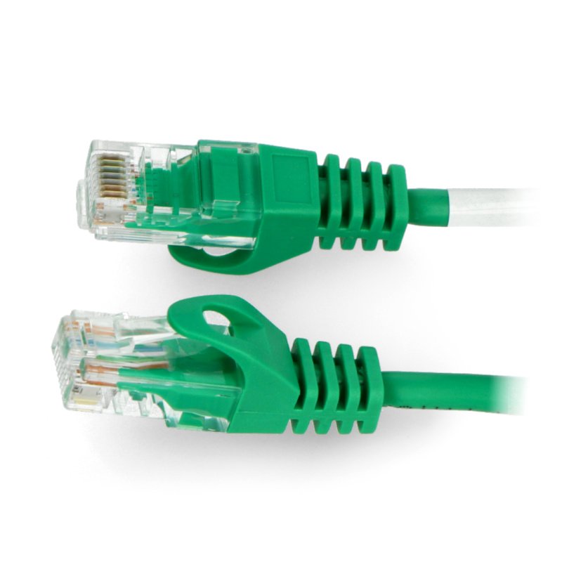 Lanberg Ethernet Patchcord UTP 5e 50m - zelený