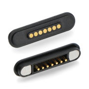 DIY Magnetic Connector - Straight 7 Contact Pins - 2.2mm Pitch