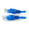 Patchcord Ethernet UTP 5e 1,5 m - modrý - zdjęcie 1