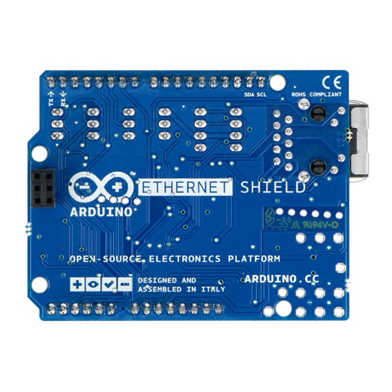 Arduino Ethernet Shield 2 se čtečkou karet microSD - A000024