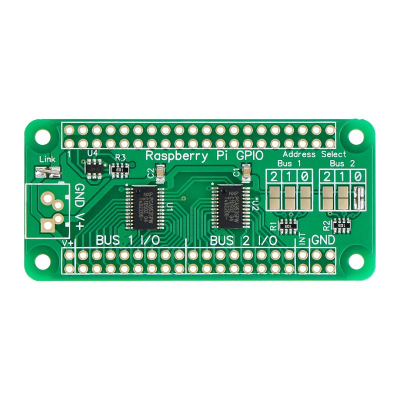 IO Pi Zero MCP23017 - expandér pro Raspberry Pi - 16 I / O pinů