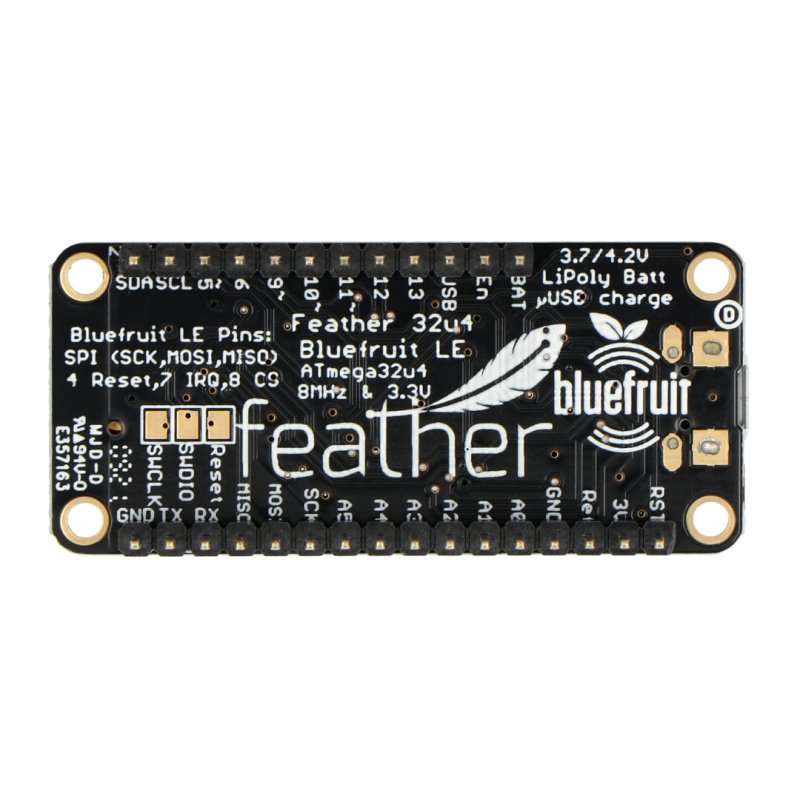 Feather 32u4 Bluefruit LE - kompatibilní s Arduino - Adafruit