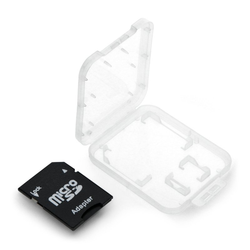 Pouzdro na paměťovou kartu SD + adaptér
