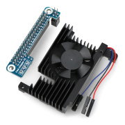 Dedicated All-In-One aluminum alloy cooling fan for Raspberry