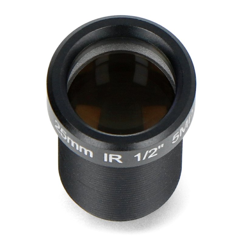 5MP, 25mm lens
