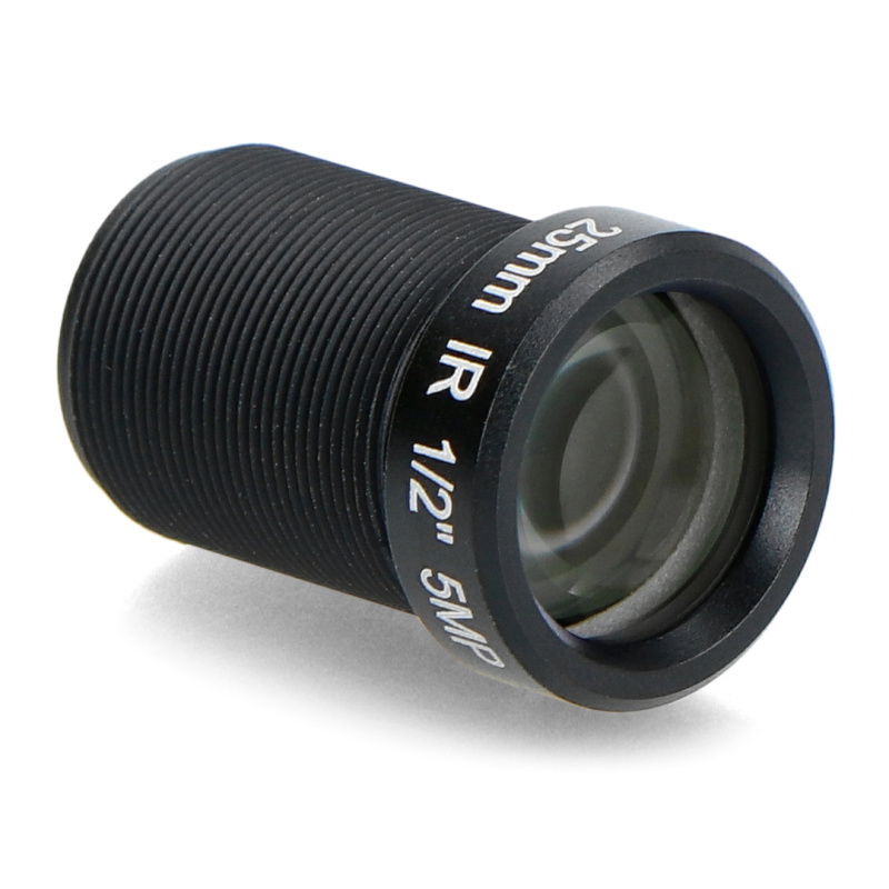 5MP, 25mm lens