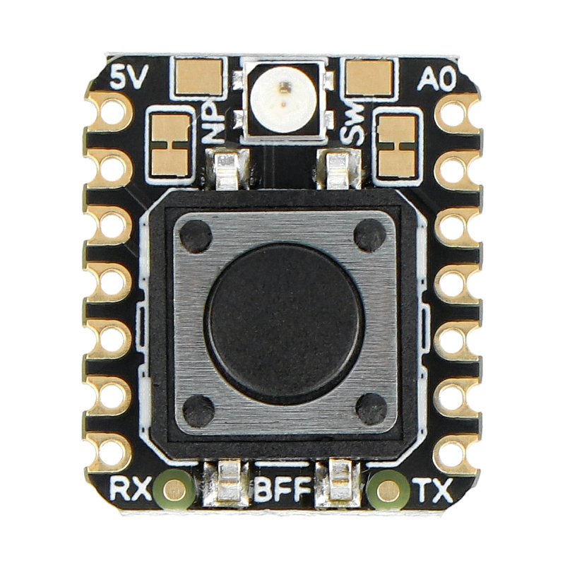 Adafruit IoT Button with NeoPixel BFF Add-On for QT Py and Xiao