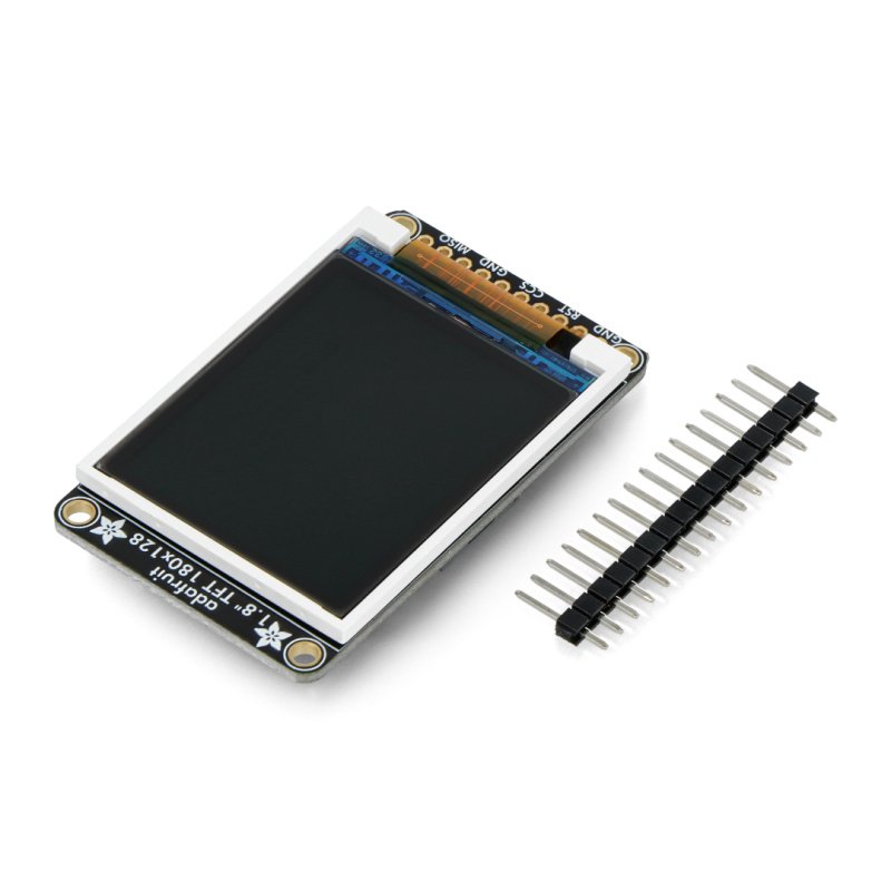 Grafický barevný TFT LCD 1,8 '' 128x160px se čtečkou microSD -
