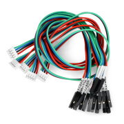 Gravity: PH2.0-Female DuPont Line with Tag (30cm, 5 Pack)