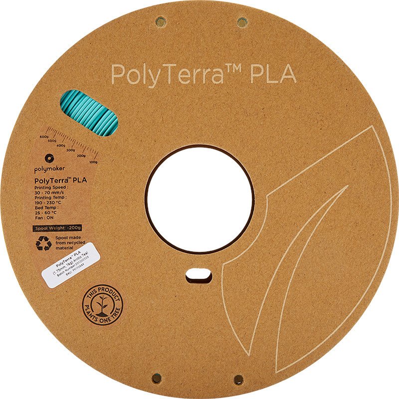 PolyTerra™ PLA (1.75 mm, 1 kg)(Arctic Teal)