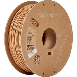 PolyTerra™ PLA (1.75 mm, 1 kg)(Wood Brown)