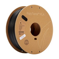 Polymaker PolyTerra PLA filament 1,75mm, 1kg - Charcoal Black