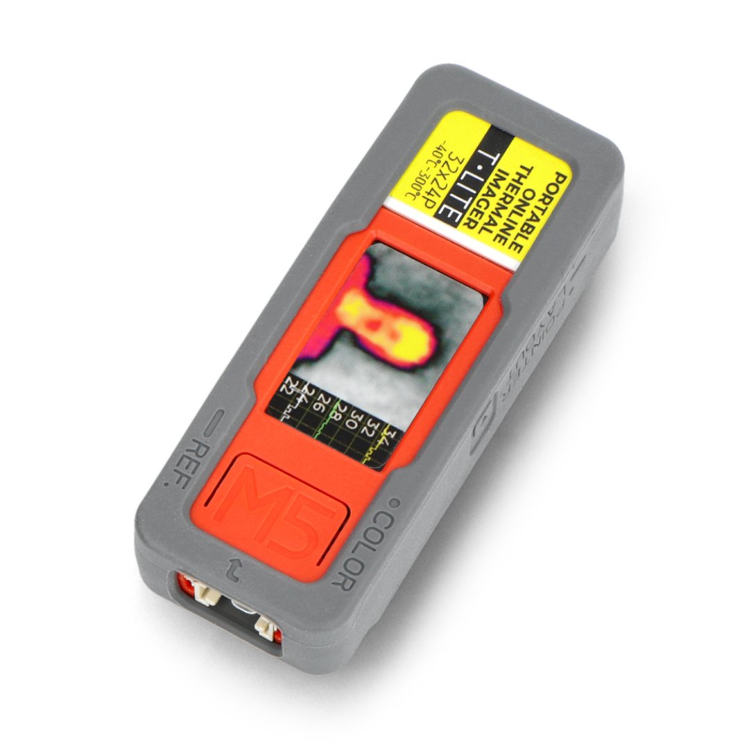 M5Stick T-Lite Thermal Camera Dev Kit - sada termokamery - na bázi ESP32-PICO - MLX90640 - M5Stack K126