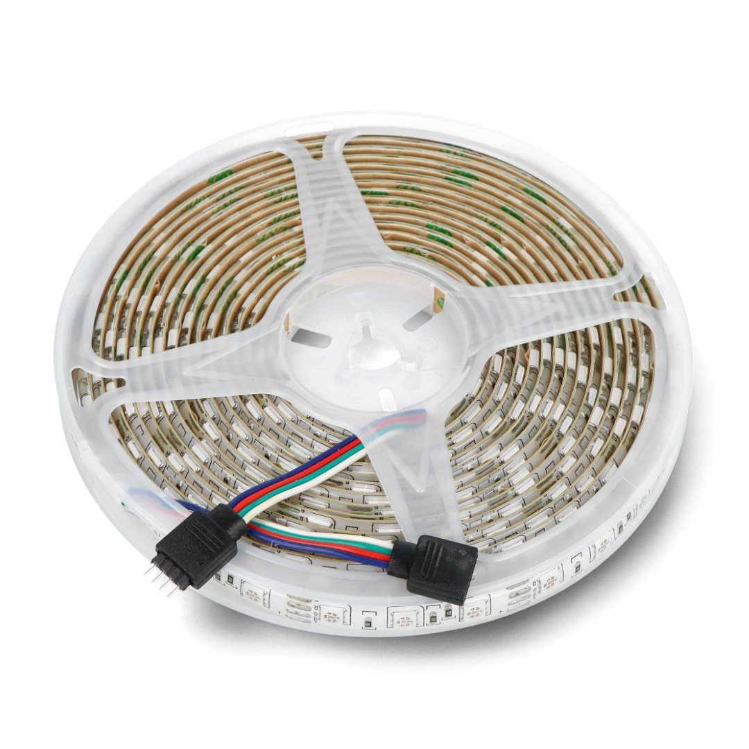 LED pás SMD5050 IP65 14,4W, 60 LED / m, 10mm, RGB - 5m