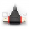 Kabel USB 2v1 microUSB / miniUSB Goobay - 1 m - zdjęcie 2
