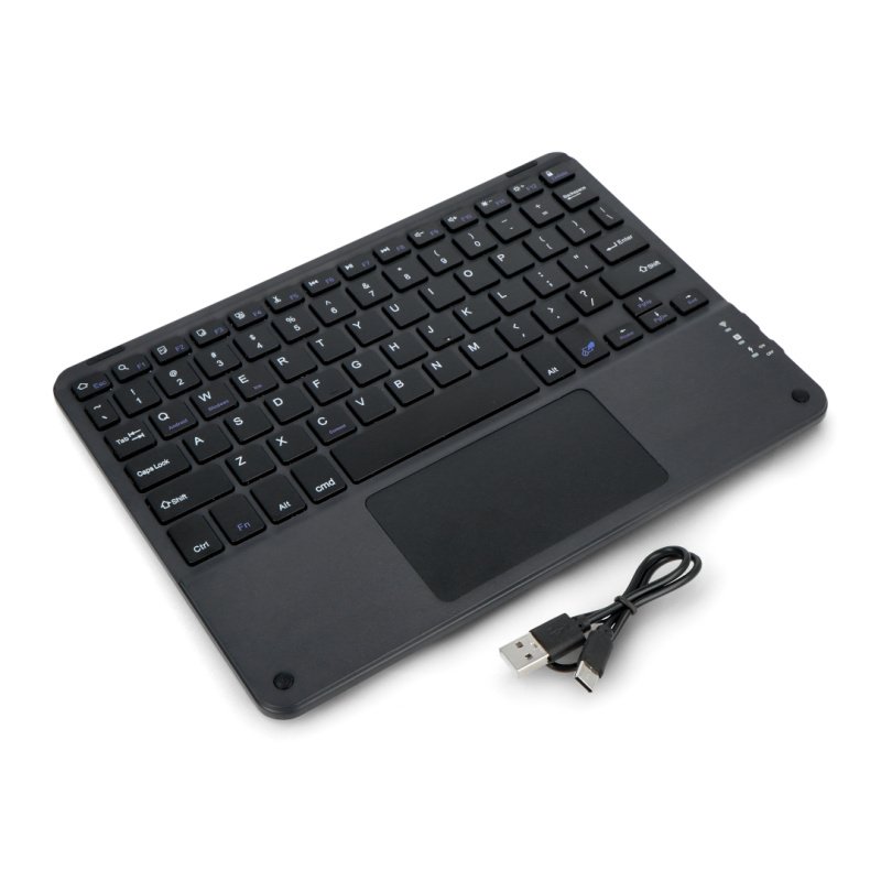 Bezdrátová klávesnice + touchpad Bluetooth 3.0 - černý - 11 ''