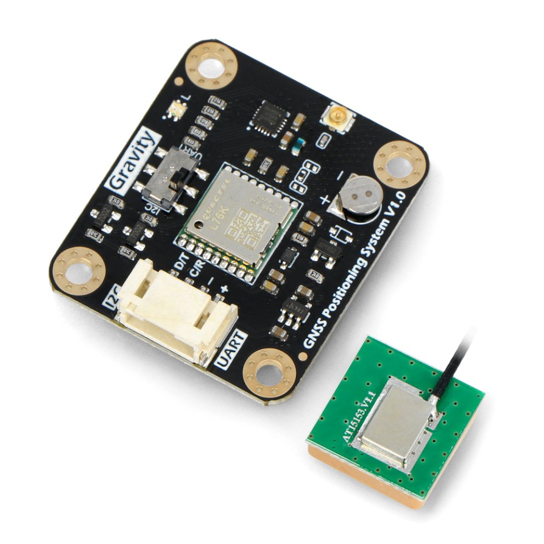 Gravitace - GNSS GPS modul přijímače BeiDou - I2C/UART - DFRobot TEL0157