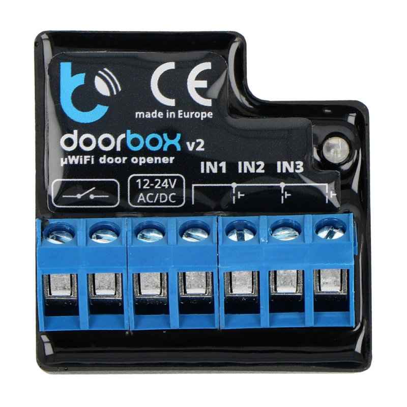 BleBox DoorBox v2 - WiFi ovladač dveří a branek - aplikace pro