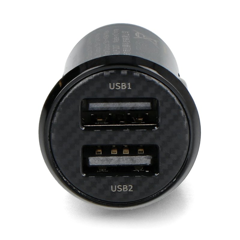Ładowarka samochodowa Baseus Grain Pro 2x USB 4.8A (CCALLP-01)