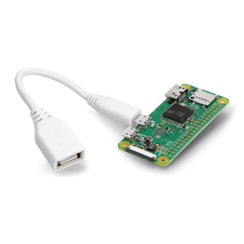 OTG Host microUSB - USB kabel 15cm - originální adaptér pro