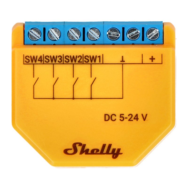 SHELLY PLUS I4 DC (5-24V)