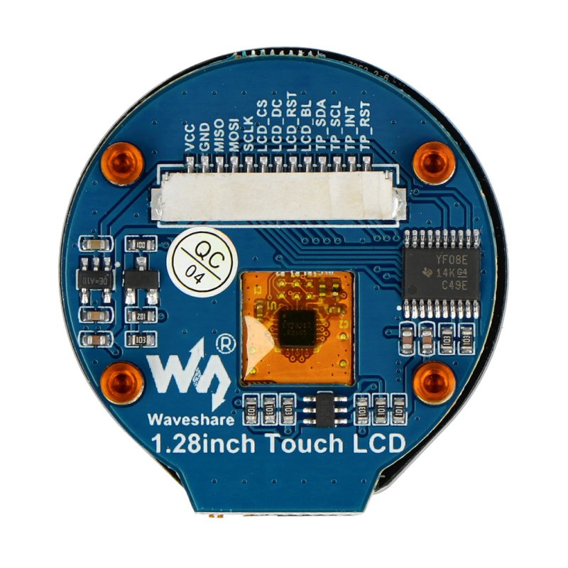 1.28 cala Round LCD Display Module with Touch panel, 240×240