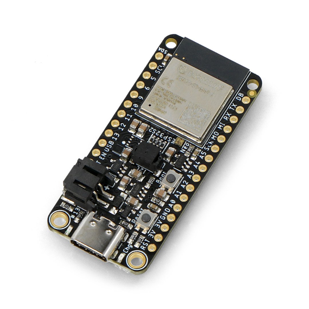 Feather ESP32-S2 - WiFi, GPIO modul - kompatibilní s Arduino -