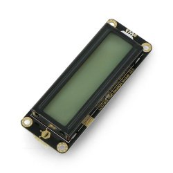 DFRobot Gravity - 2x16 I2C LCD displej s RGB podsvícením - pro