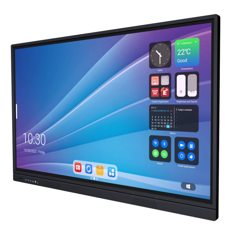 75'' interaktivní monitor – eBoard VE 7520TDQc SlimFrame 4K –