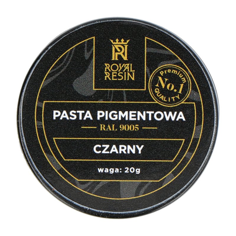 Pigment Pasta RAL9005 20g - CZARNY