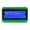 LCD displej 4x20 znaků modrý s konektory - justPi - zdjęcie 1