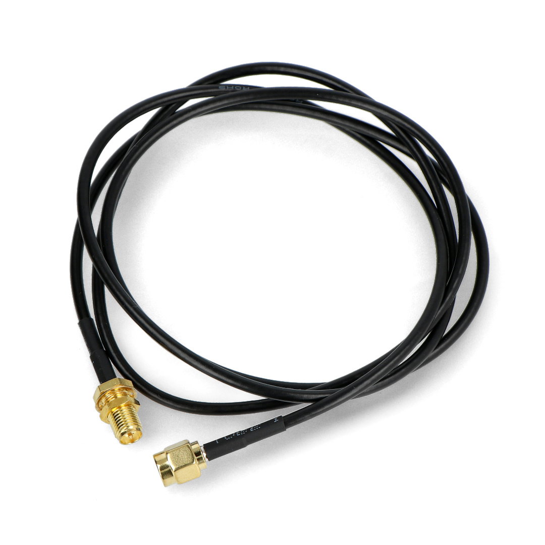 Anténní kabel RP-SMA - 1m - samec-samice - SparkFun CAB-22036