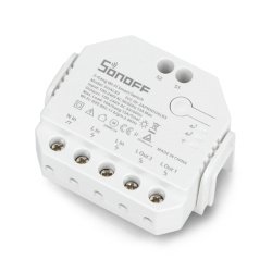 Sonoff Dual R3 - dvojitý spínač, WiFi relé s měřením výkonu - rolet...